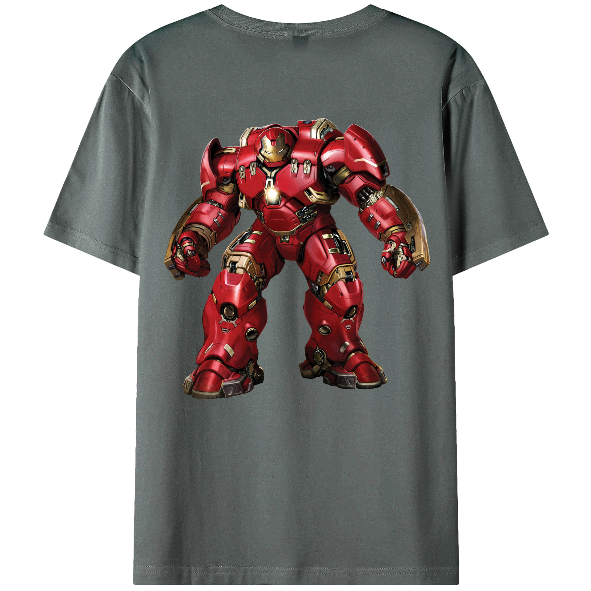 （画像用） アベンジャーズ The Avengers 綿100％ メンズ半袖Tシャツ（バックプリント） 通気性